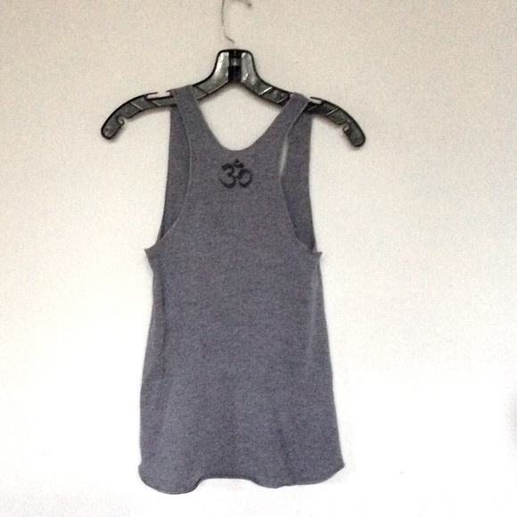 Namaste Bitches Grey Yoga Tank Top - Picture 2 of 3